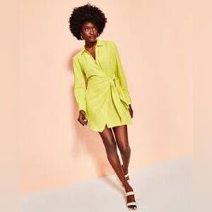 Royalty For Me Neon Yellow Dress